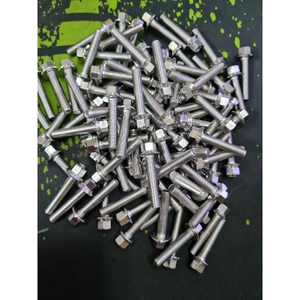 Ốc thái 6li_8li_10li đầu trụ chất liệu inox 304 không gỉ chiều dài ốc đủ kích thước