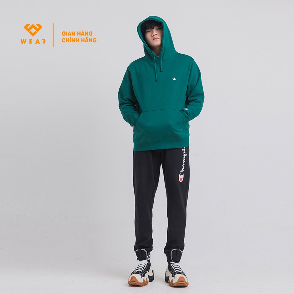 Áo Hoodie Champion JP C Pullover - Green - C3Q101560