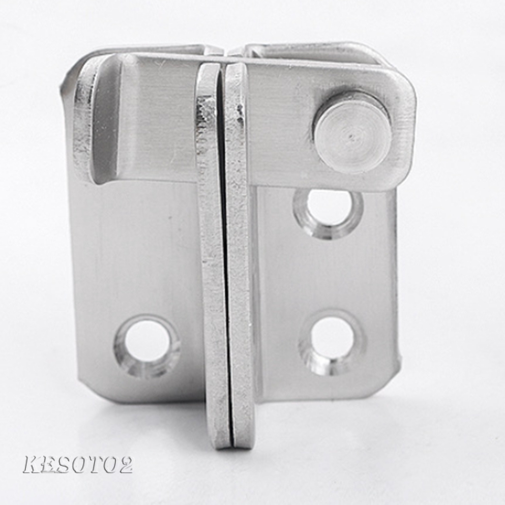 Bộ 4 khóa cửa cài then bằng thép không gỉ có lỗ cài khóa