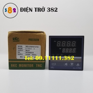 Bộ đồng hồ điều khiển nhiệt độ rkc c700 220vac ngõ ra relay hoặc ssr phạm vi điều chỉnh 1300 độ