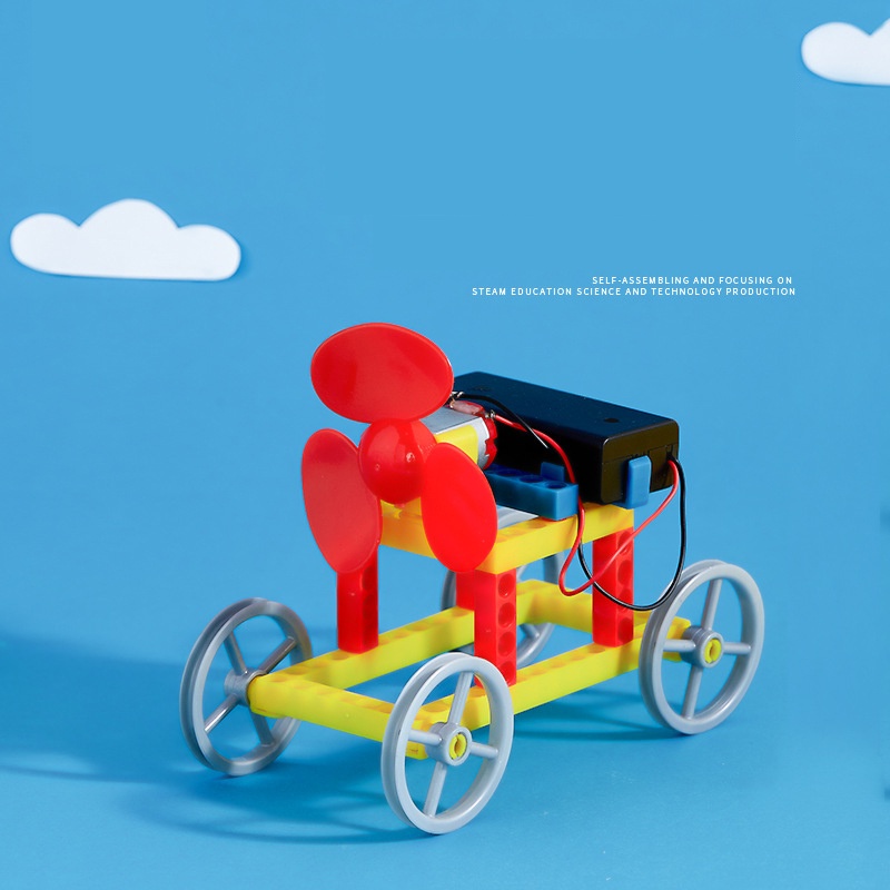 Đồ chơi thí nghiệm vật lý - ô tô quạt gió mới nhất 2022