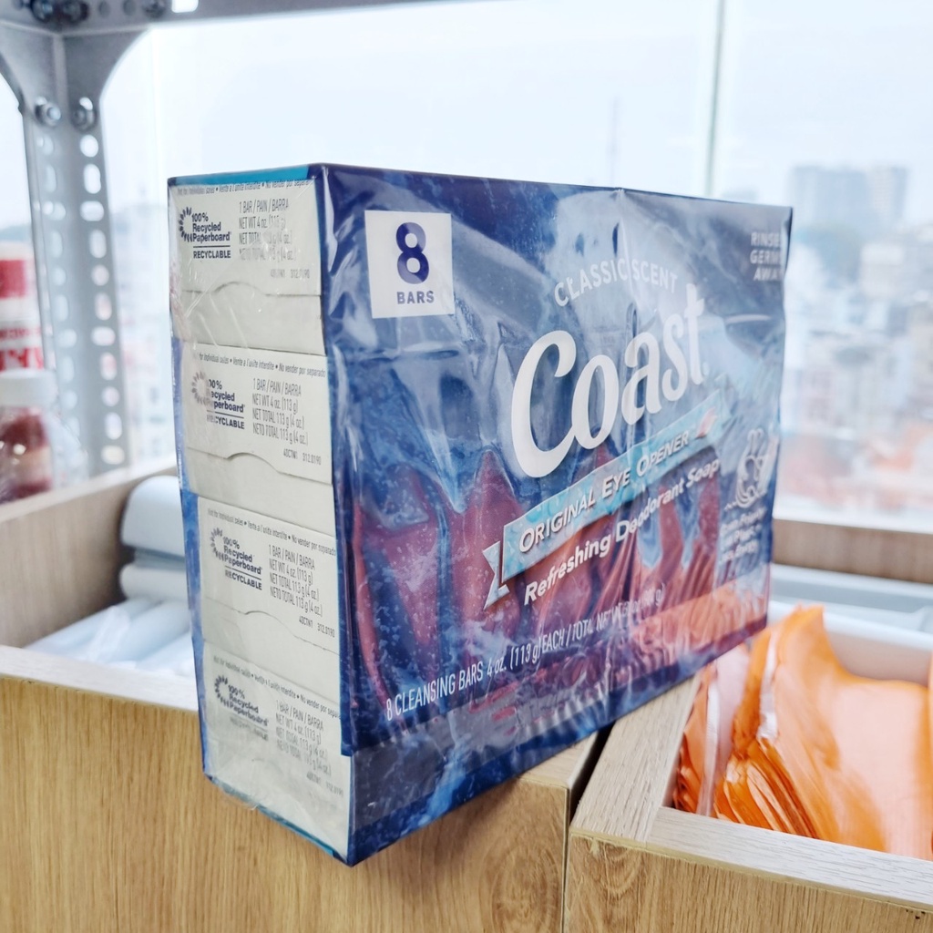 Xà‎ phòng Coast Classic Scent Refreshing‎ Deadorant 113g / Xà bông tắm thơm Mỹ