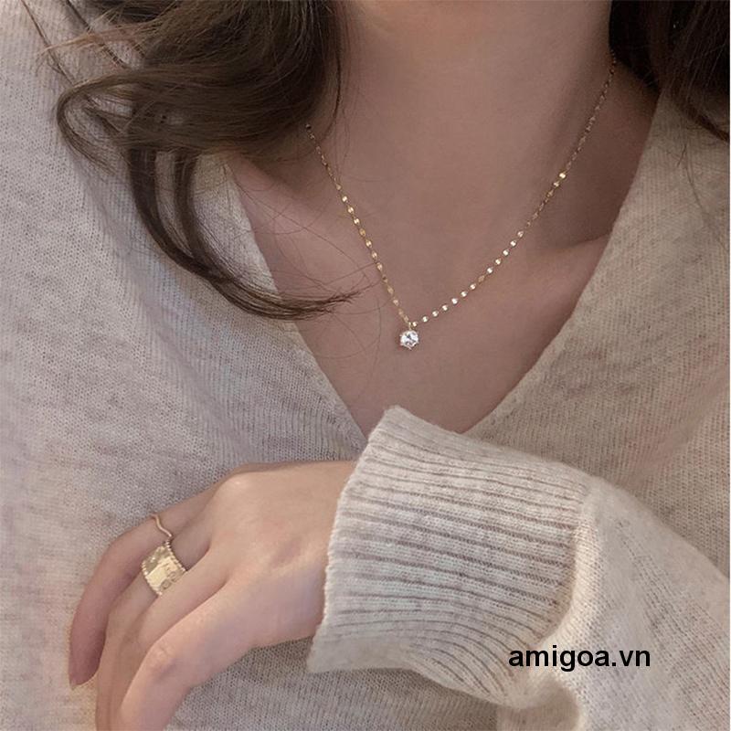 ✨✨Vòng Cổ Choker Màu Bạc Thời Trang Làm Quà Tặng Cho Nữ