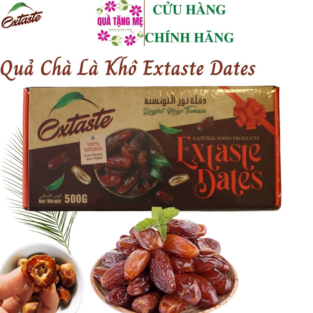 Quả Chà Là Khô Extaste Dates Nhập Khẩu Tunisia Giàu Chất Dinh Dưỡng Và Chống Oxy Hóa Có Nhiều Công Dụng Tốt Cho Sức Khỏe