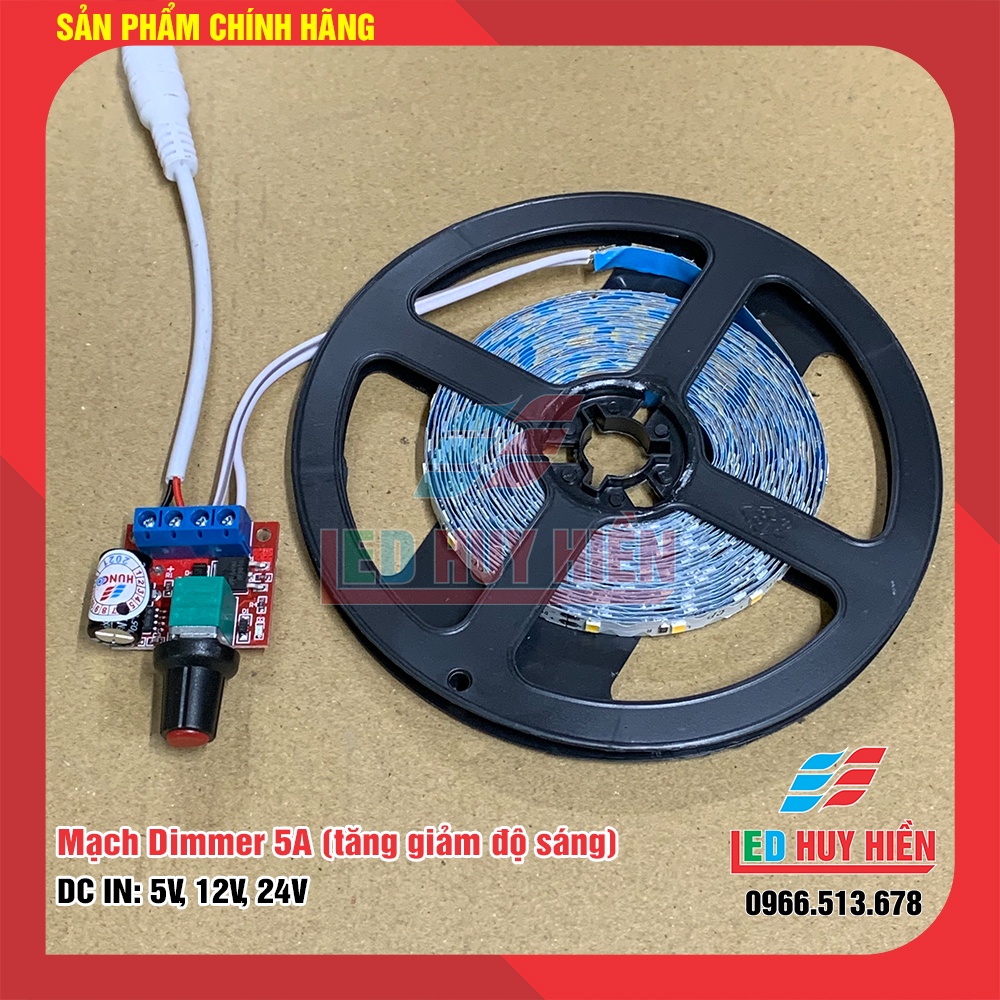 Mạch điều khiển độ sáng Led 5A
