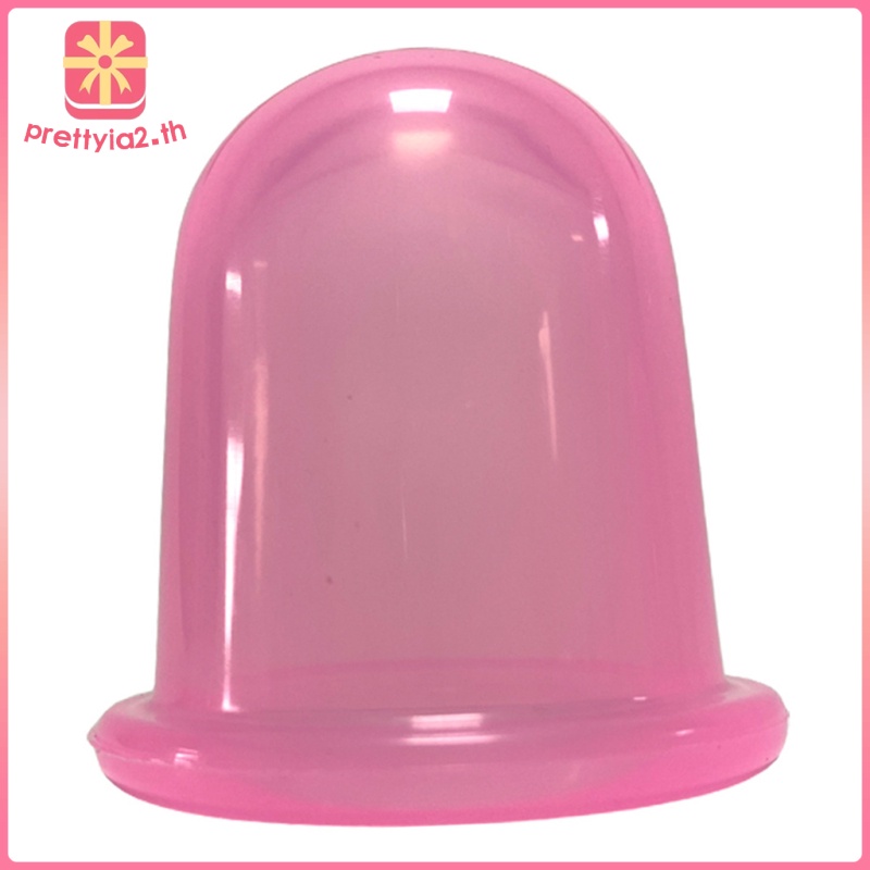 Cốc giác hơi mát xa chân không bằng silicon mini cho da mặt màu trong suốt 2 PRETTYIA2