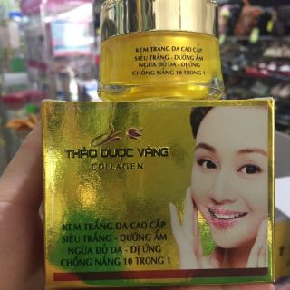 Kem thảo dược vàng dưỡng trắng da 15g