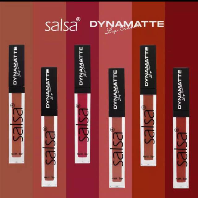 (hàng Mới Về) Son Kem Salsa Trang Điểm Chuyên Nghiệp