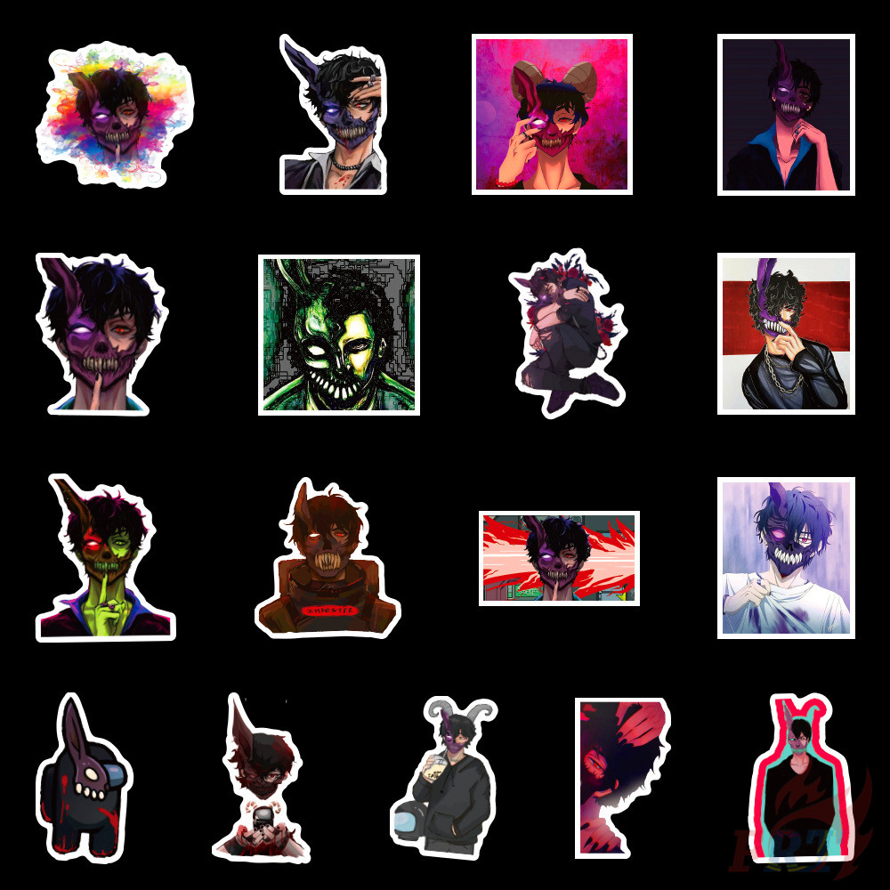 ❉ Corpse Husband - Series 02 Anime Stickers ❉ 50Pcs/Set Cartoon DIY Fashion Luggage Laptop Skateboard Decals Doodle Stickers