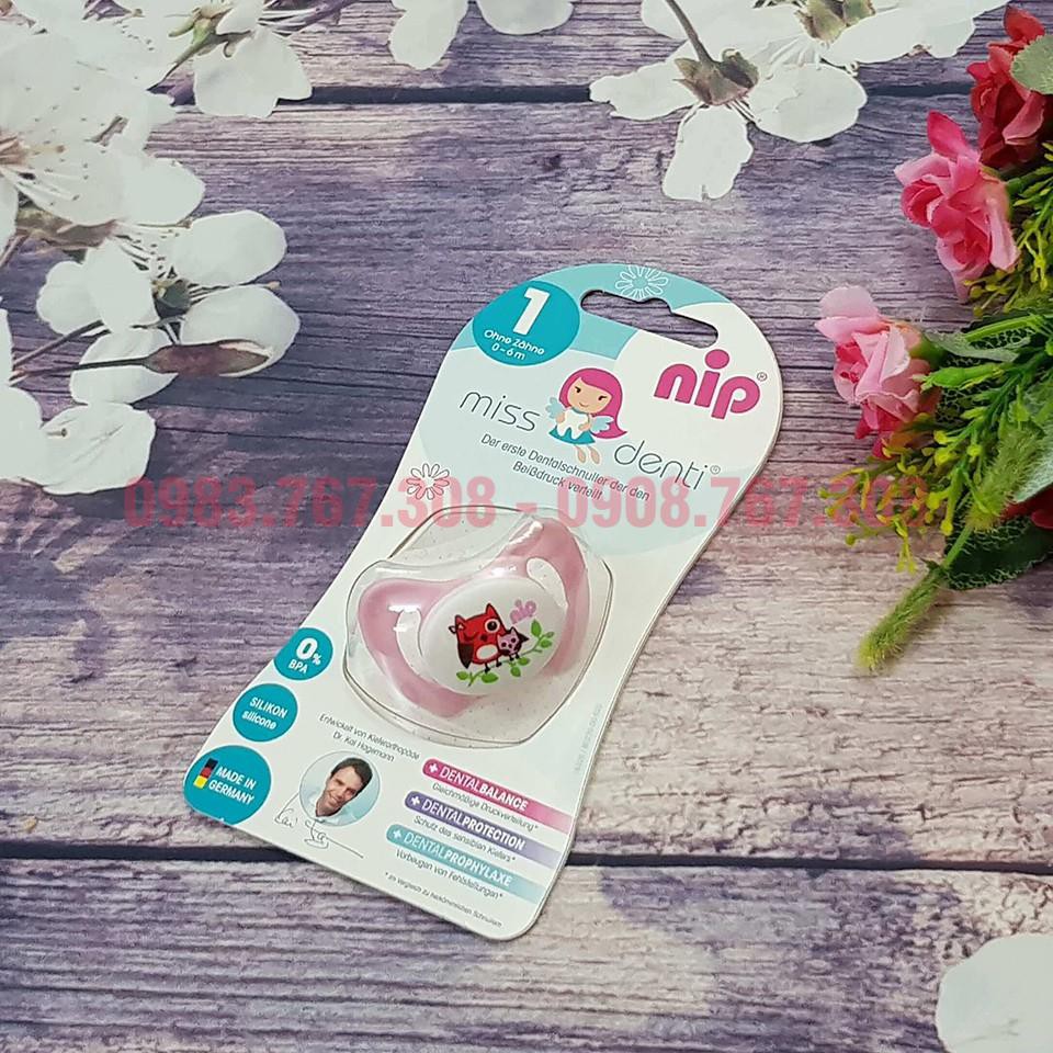 Ty Ngậm Chỉnh Nha Miss Denti NIP Cho Bé - Sản Xuất Tại Đức - 4000821318007