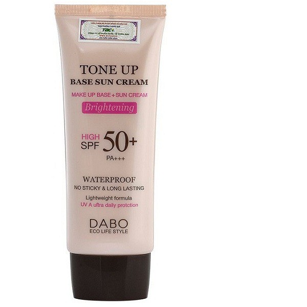 Kem chống nắng da mặt và toàn thân Dabo Tune Up Base Sun Cream Spf 50PA+++ Hàn quốc 70ml/Hộp - HÀNG CHÍNH HÃNG.