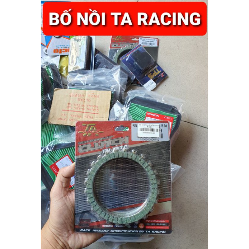 BỐ NỒI TA RACING WINNER/SONIC 150/EXCITER 135 5 SỐ/EXCITER 150/RAIDER FI/SATRIA FI/SIRIUS XĂNG CƠ/SIRIUS FI/DREAM/WAVE