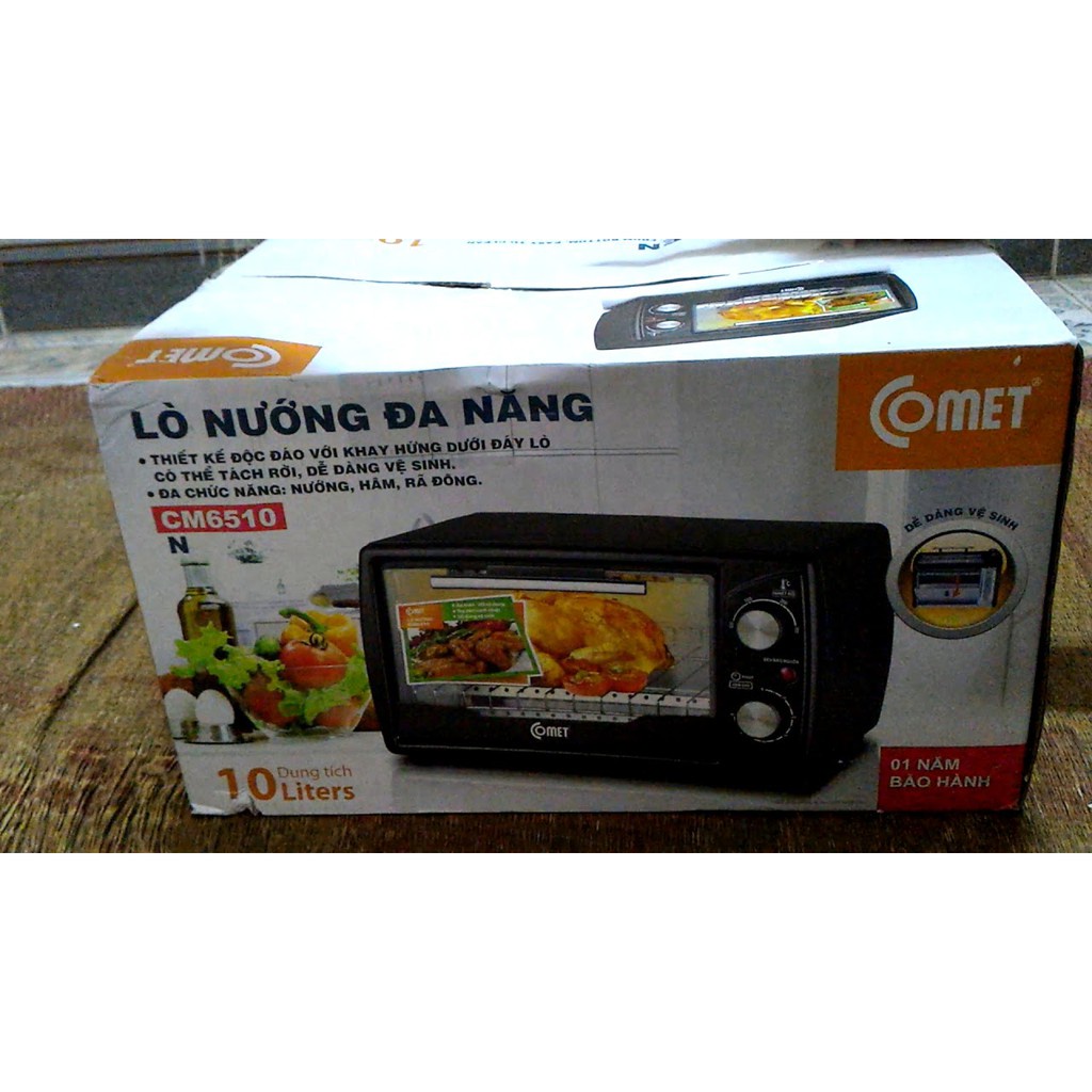 Lò Nướng Đối Lưu Comet CM6510 (10L)