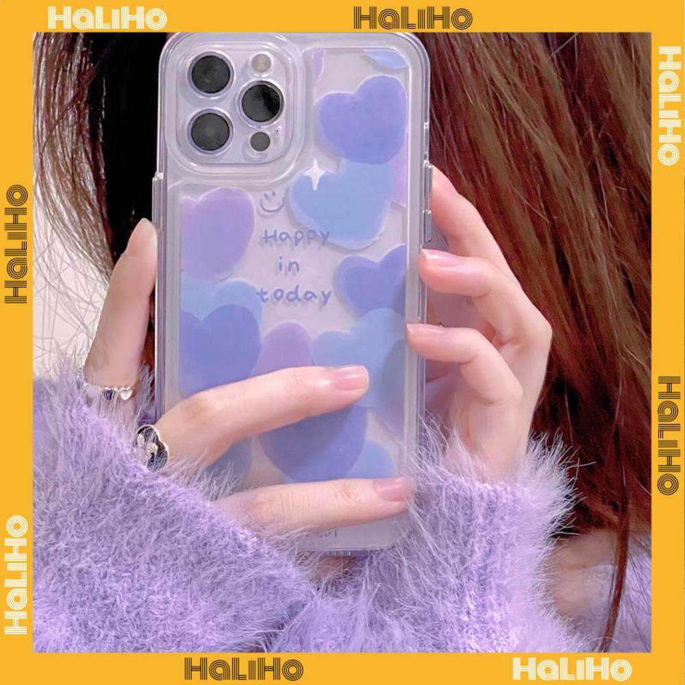 iPhone Case Clear Case Soft Thick TPU Shockproof Super Transparent Protection Camera Plating Button Purple Butterfly For iPhone 13 Pro Max iPhone 12 Pro Max iPhone 11 iPhone 7 Plus
