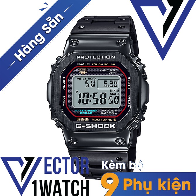 Đồng hồ thể thao nam nữ G-Shock GMW-B5000TFC-1 Full phụ kiện