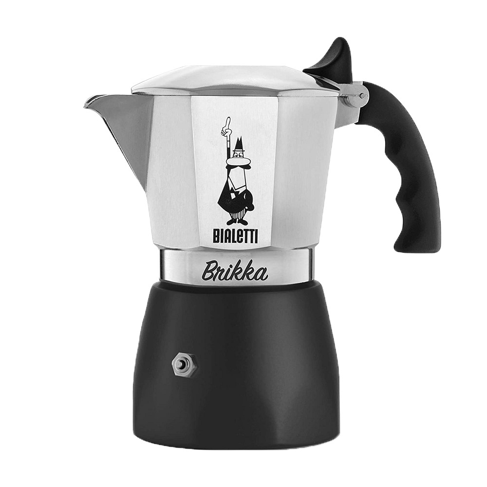 Ấm Pha Cà Phê Moka Bialetti Brikka 2 Cups - 4 Cups [Phiên Bản 2020] - Nhập Khẩu