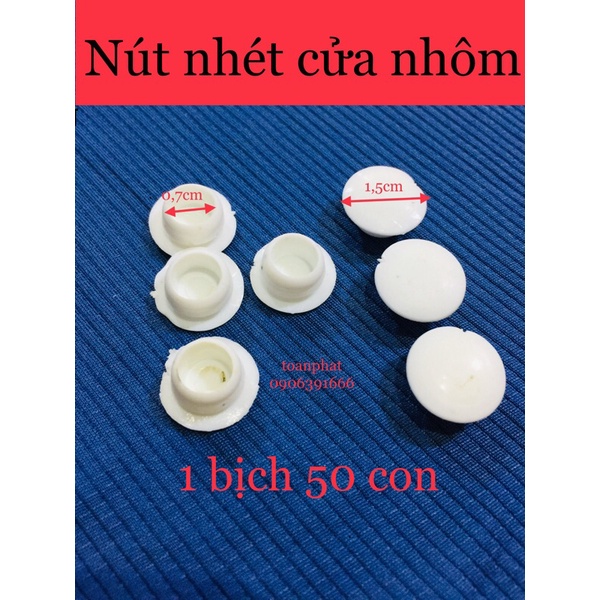 Nút nhét cửa nhôm| Nút nhét trắng cửa nhôm