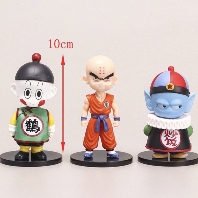 Mô hình nhân vật 7 viên ngọc rồng Dragon Ball chibi dễ thương (9-13cm) - mô hình Dragon Ball Monkey King Vegeta Chibi