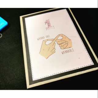 Scrapbook Wanna One / Album ảnh handmade kpop