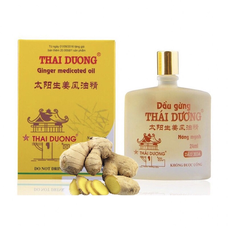 DẦU GỪNG THÁI DƯƠNG