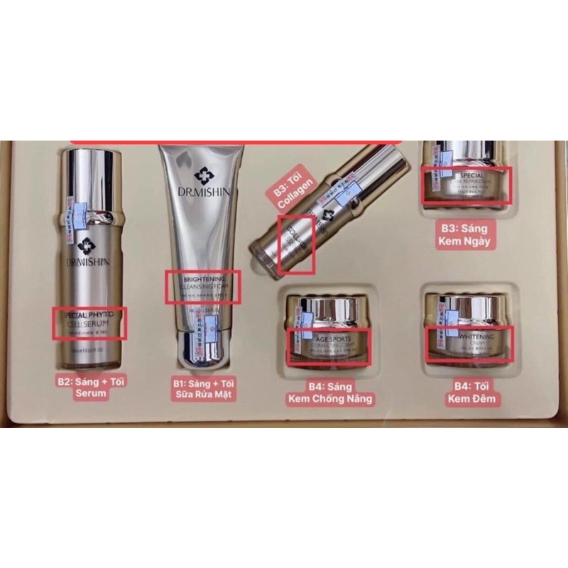 Bộ Kem Nám Cao Cấp Dr Mishin Chính hãng Hàn Quốc chính hãng
