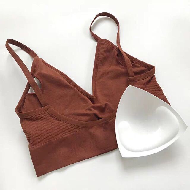 [Mã WA1606 giảm 15% đơn 99k] [Giá Rẻ Nhất] Áo Ngực, Áo Bra Len Tăm Hở Lưng Khoét Lưng Dáng U | BigBuy360 - bigbuy360.vn