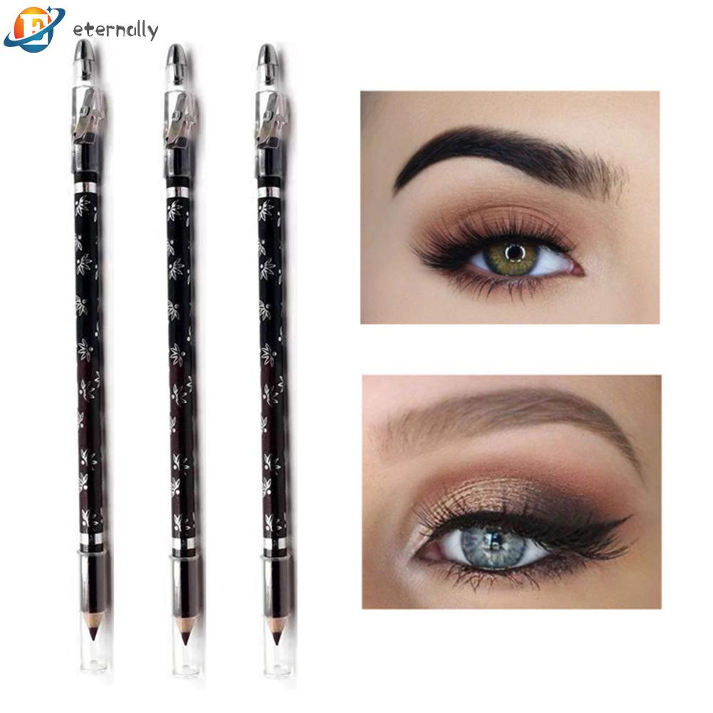 Bút kẻ lông mày Eternally 2 màu đen nâu chống thấm nước
 | BigBuy360 - bigbuy360.vn