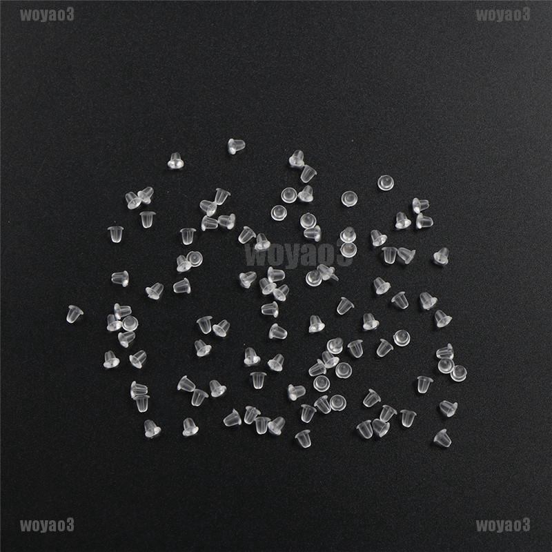 Bộ 100 Nút Nhựa Trong Suốt Tiện Lợi