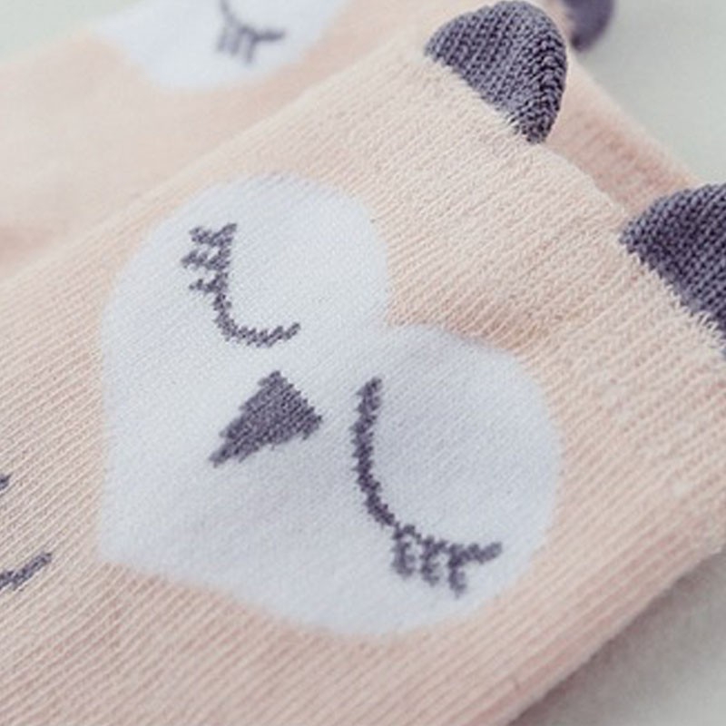 Vớ cotton chống trượt cho bé sơ sinh