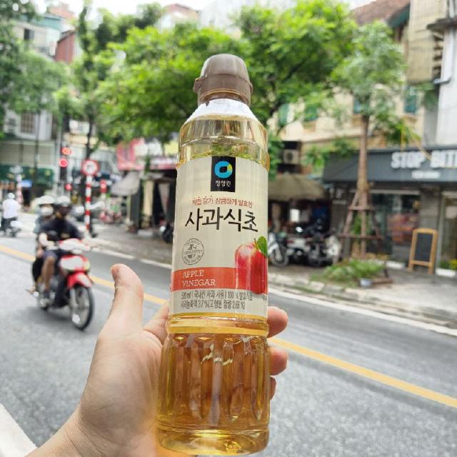 [Video]Dấm táo Daesang 500ml Hàn Quốc (hàng mới)
