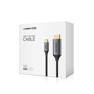 (1.5m) Cáp USB Type C sang HDMI dài hỗ trợ 3D, 4K - Ugreen 50570