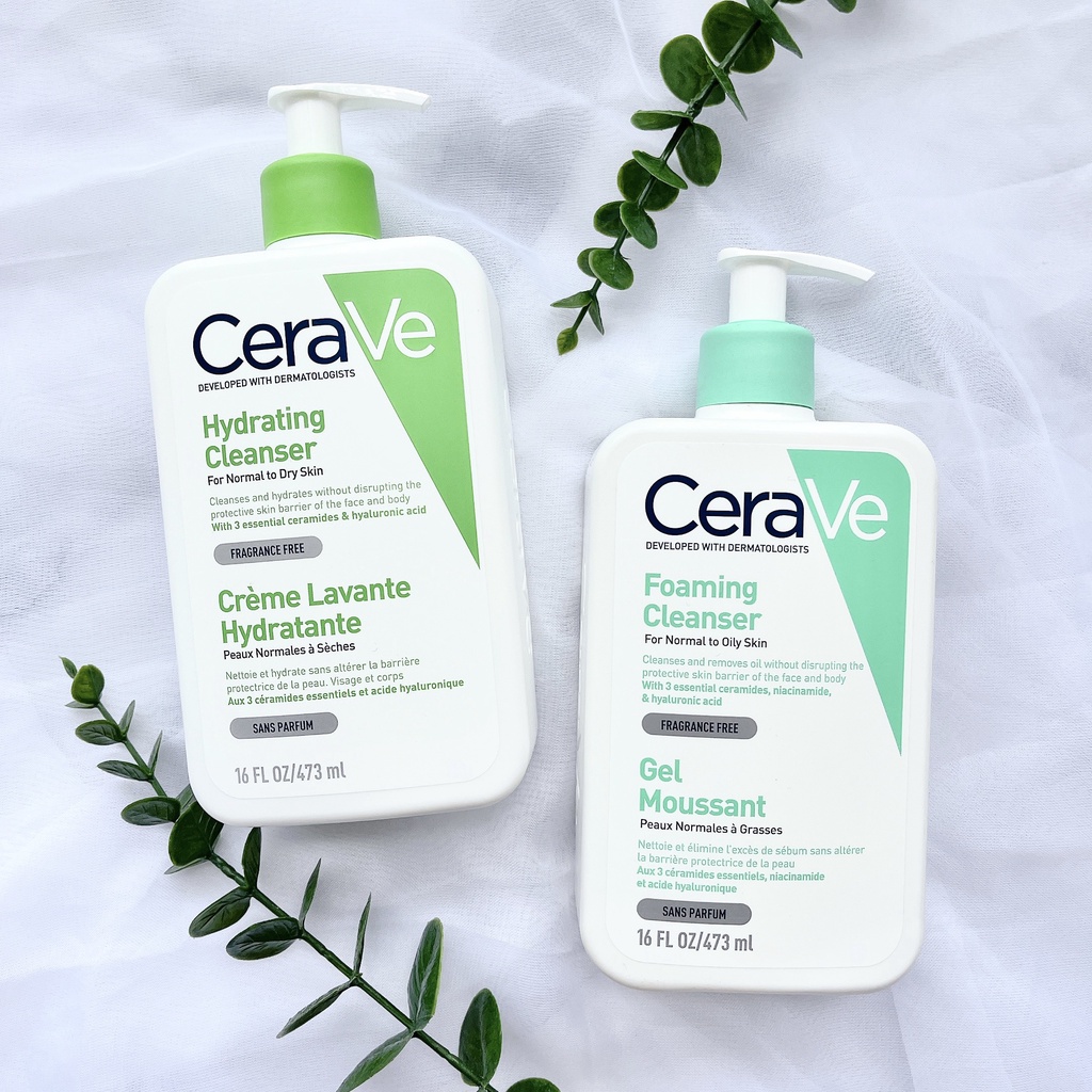 Sữa rửa mặt CERAVE Foaming Facial Cleanser ( 236ml /473ml )