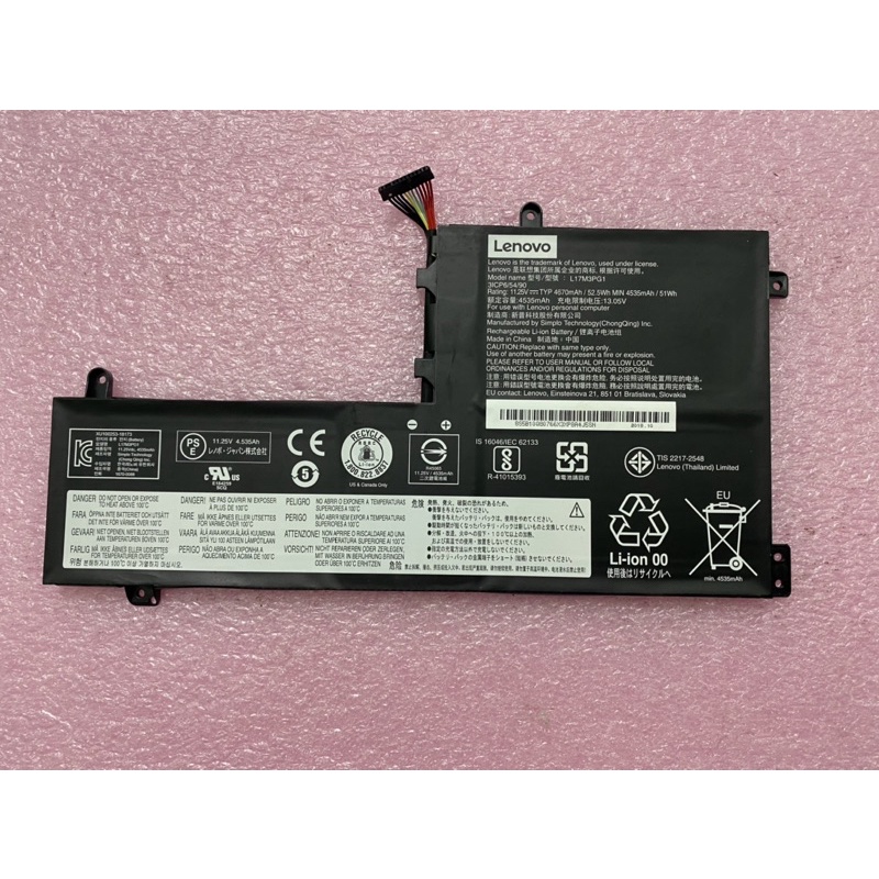 Pin laptop lenovo Legion Y530 Y730 Y7000 Y730 - 15ICH L17L3PG1 L17M3PG3 L17C3PG1