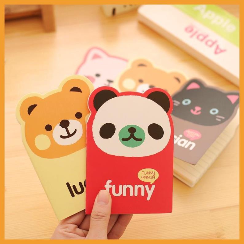Sổ tay mini gấu mèo (size 10*15cm)