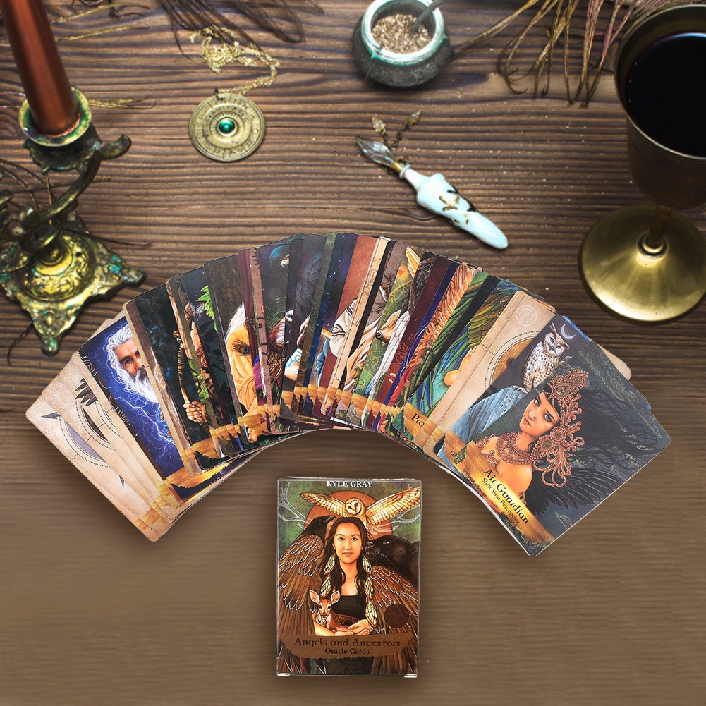 Bộ 55 Thẻ Bài Tarot Thiên Thần Và Ancestors