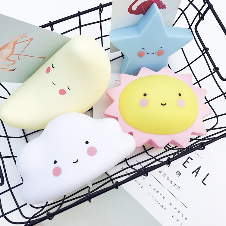 Đèn ngủ nhiều mẫu dễ thương cute làm quà Trung Thu