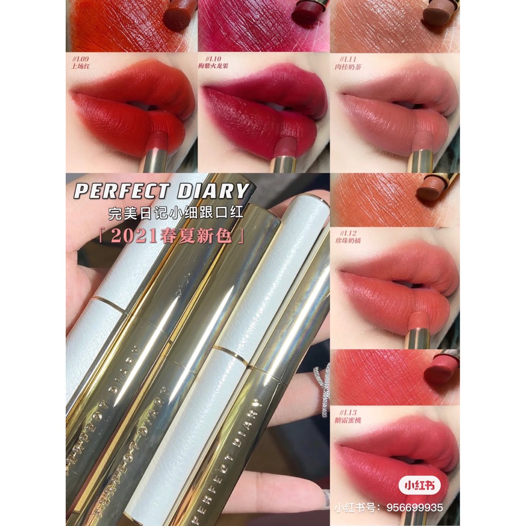 Son Thỏi Silver Stiletto Perfect Diary Dưỡng Môi Căng Bóng Spotlight Shiny | BigBuy360 - bigbuy360.vn