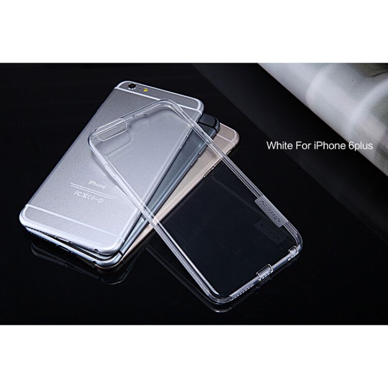 Ốp lưng dẻo siêu mỏng 0.6mm cho iPhone 6 / 6s hiệu Nillkin Nature  - hàng nhập khẩu