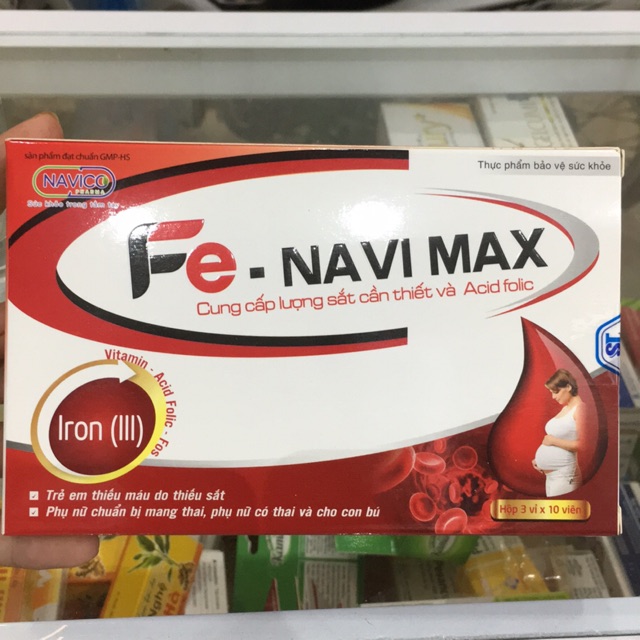 Fe-navimax bổ sung sắt