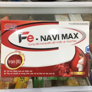 Fe-navimax bổ sung sắt