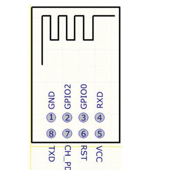 Mạch thu phát không dây moudule Wifi ESP8266 IOT ESP-01 ESP 01S ESP01