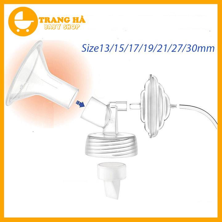 Phễu hút sữa Maymom dùng cho máy Spectra, Avent, Cimilre, Rozabi, Medela, Pigion. Size 13, 15, 17, 19, 21, 27, 30mm