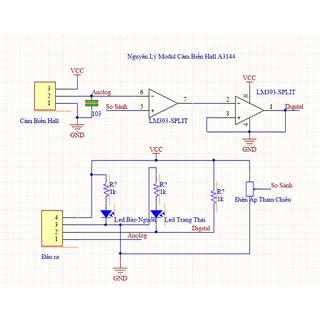 Module Cảm Biến Từ A3144 ( Module Cảm Biến Hall A3144 )