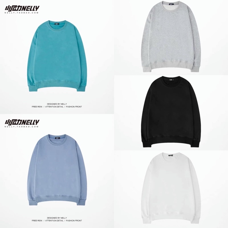 Áo nỉ da cá màu trơn | BigBuy360 - bigbuy360.vn