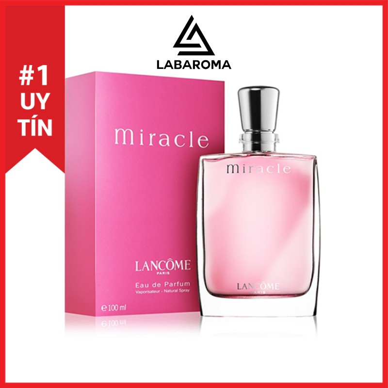 Tinh dầu nước hoa Lancome Miracle nữ thơm lâu, mùi quyến rũ, làm dầu thơm, xông phòng, treo xe ô tô, tủ quần áo 10ml