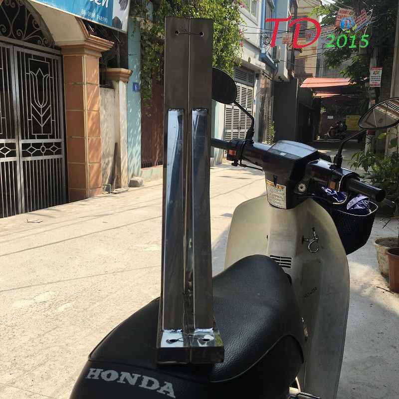 Cặp gía đỡ inox 201 tam giác dày 3mm dài L=50 cm