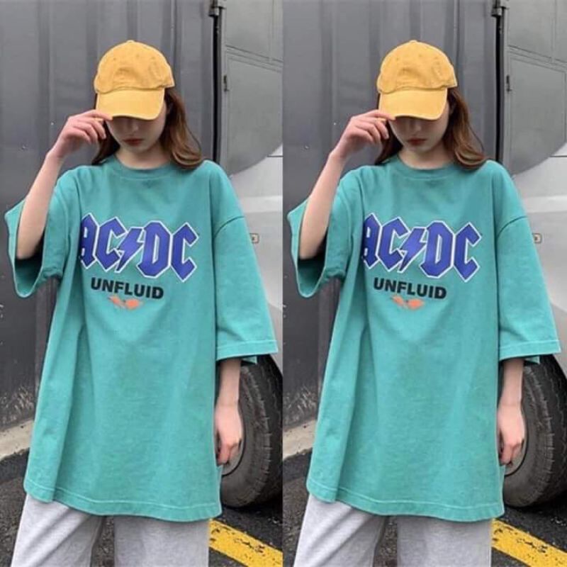 [Rẻ Vô Địch] Áo thun cotton tay lỡ unisex - AC Tay Lỡ - mẫu hot 2022