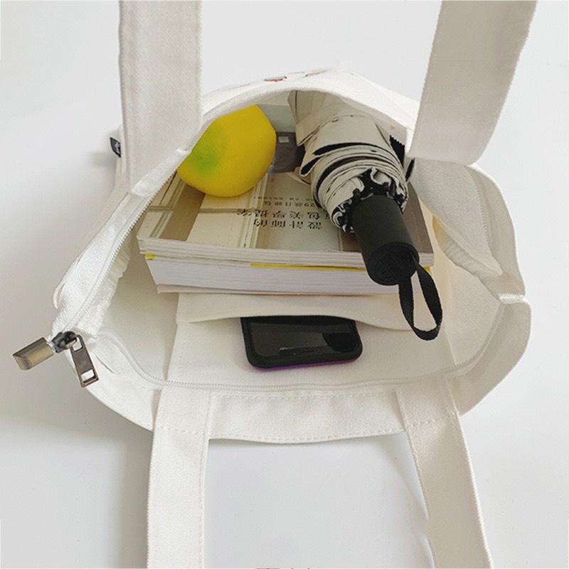 Túi Tote túi Vải canvas Special đẹp đi học có khóa miệng đi chơi phong cách ulzzang