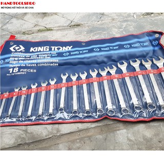 Bộ vòng miệng 18 chi tiết Kingtony 1218MR01 6 - 24mm