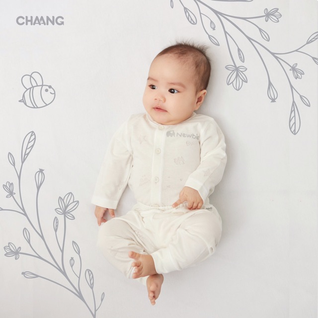 Bộ cài giữa sơ sinh Newbie Chaang